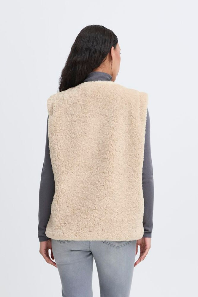 Hizala Waistcoat - Natural
