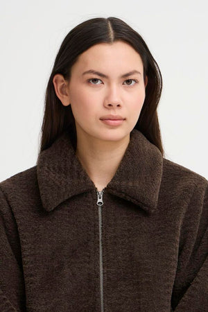 Hatavo Casual Jacket - Chocolate Torte - Brown