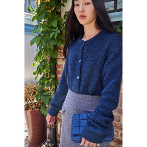 Belablue Knitted Cardigan - Patriot Blue