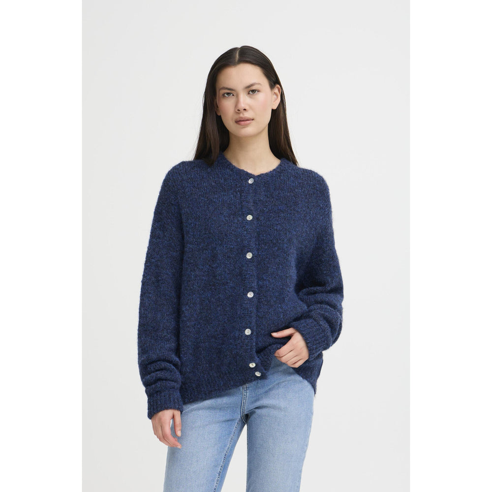 Belablue Knitted Cardigan - Patriot Blue