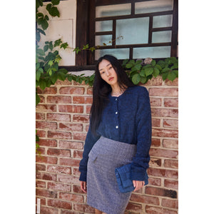 Belablue Knitted Cardigan - Patriot Blue