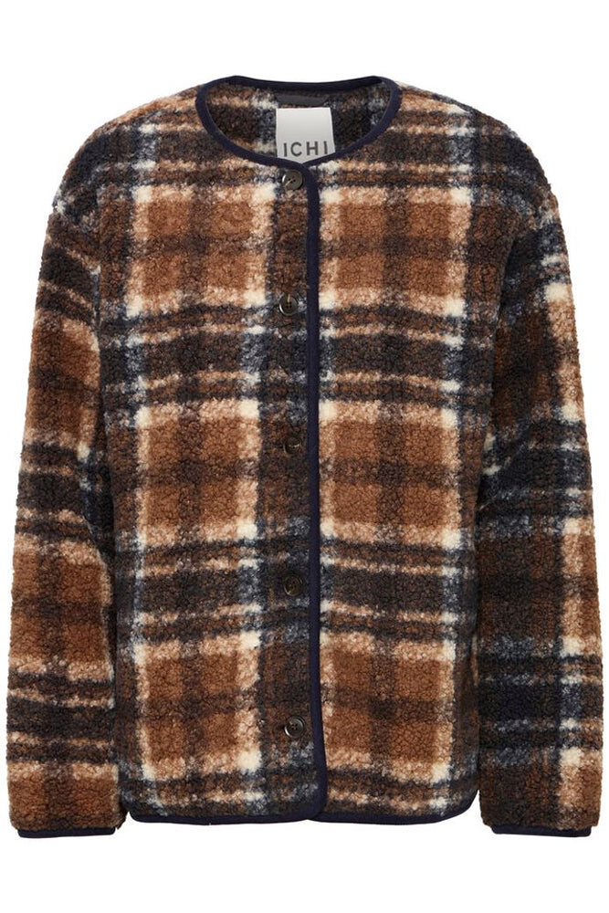 Kolira Jacket - Dark Navy Check