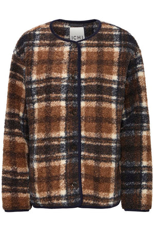 Kolira Jacket - Dark Navy Check