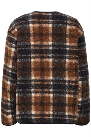 Kolira Jacket - Dark Navy Check