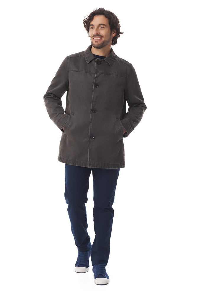 Walter Pea Jacket - Coffee