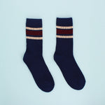 Men's Socks - Blue Striped