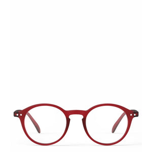 Shape D Cherry Red Reading Glasses
