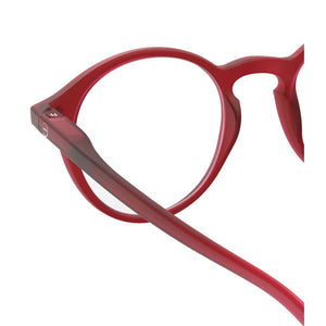 Shape D Cherry Red Reading Glasses