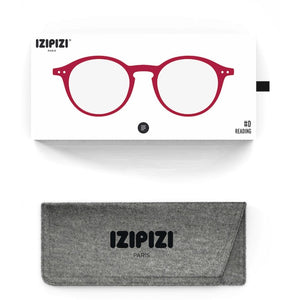 Shape D Cherry Red Reading Glasses