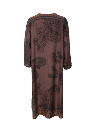 Jasmine Long Dress - Coffee