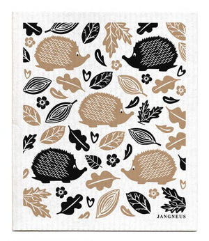 Dishcloth Black Sand Hedgehog