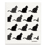 Black Cats Dishcloth