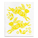 Yellow Hare Dishcloth