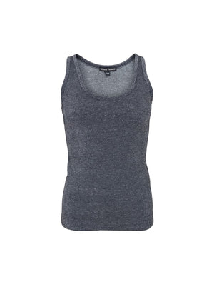 Faye Lurex Strap Top - Steel Grey