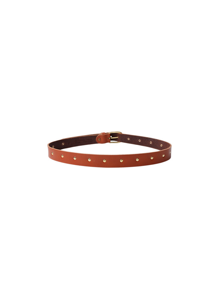 Chili Leather Belt - Cognac
