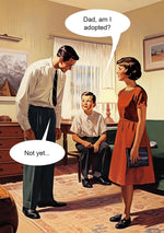 Boy Dad Adopted Card