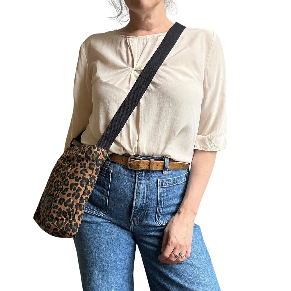 Lisbon Bag - Leopard Print Brown