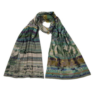 Letol Hand-Loomed Organic Cotton Scarf - Macarena Prairie