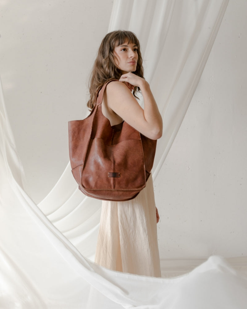 Homer Shoulder Bag - Tan