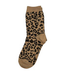 Leopard Socks in Sand