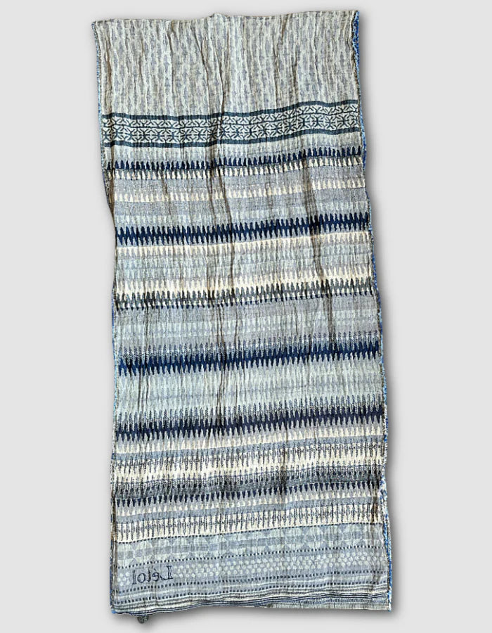 Letol Hand-Loomed Organic Cotton Scarf - Oxmo Jeans