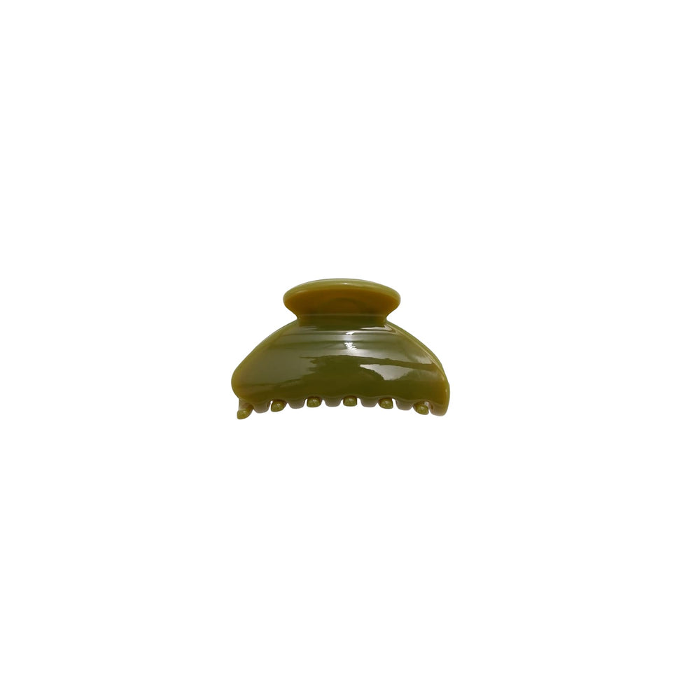 Lilou Medium Hair Claw - Moss