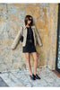 Livia Buffalo Leather Jacket - Travertine