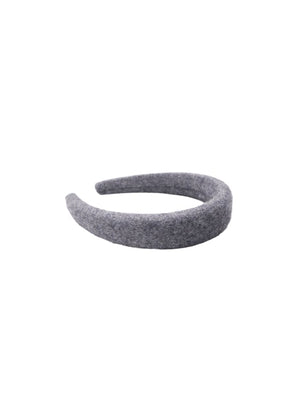 Carmela Soft Headband - Dark Grey