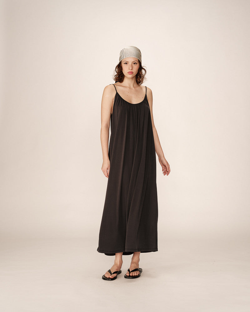 Pivoine Dress - Anthracite