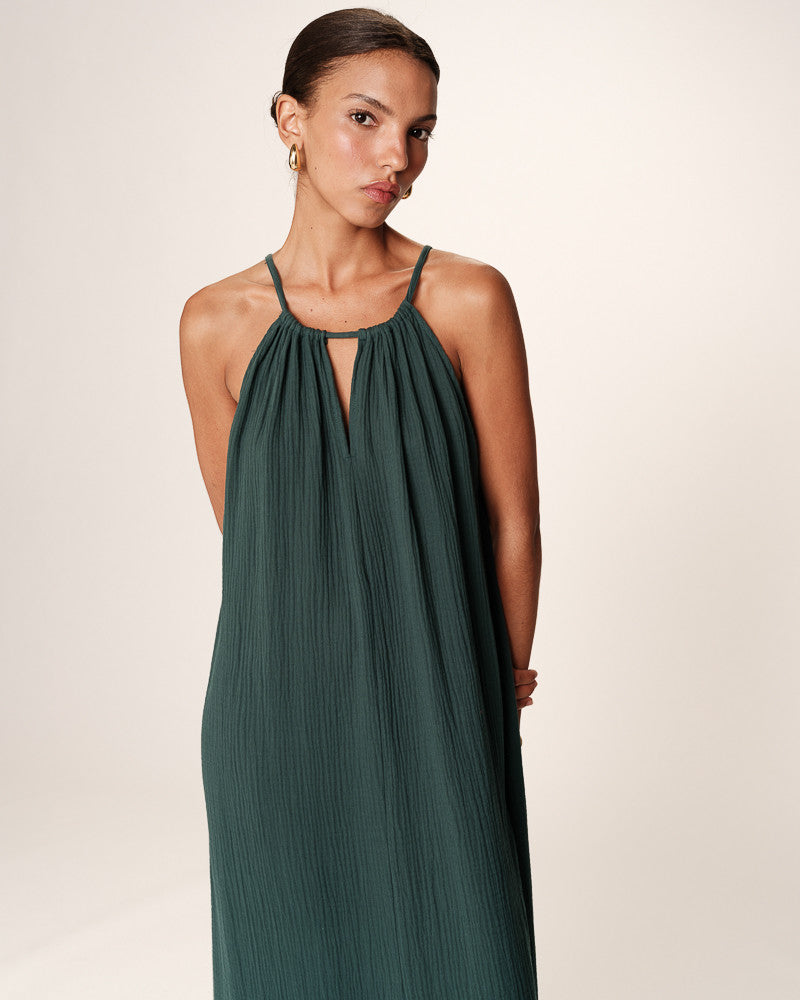 Rubis Dress - Emerald