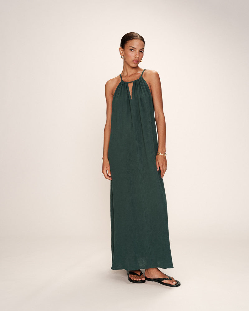 Rubis Dress - Emerald