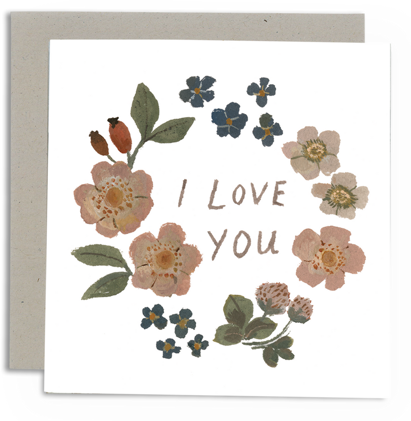 Love in Flowers Card