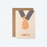 I Love Us Love / Anniversary Card