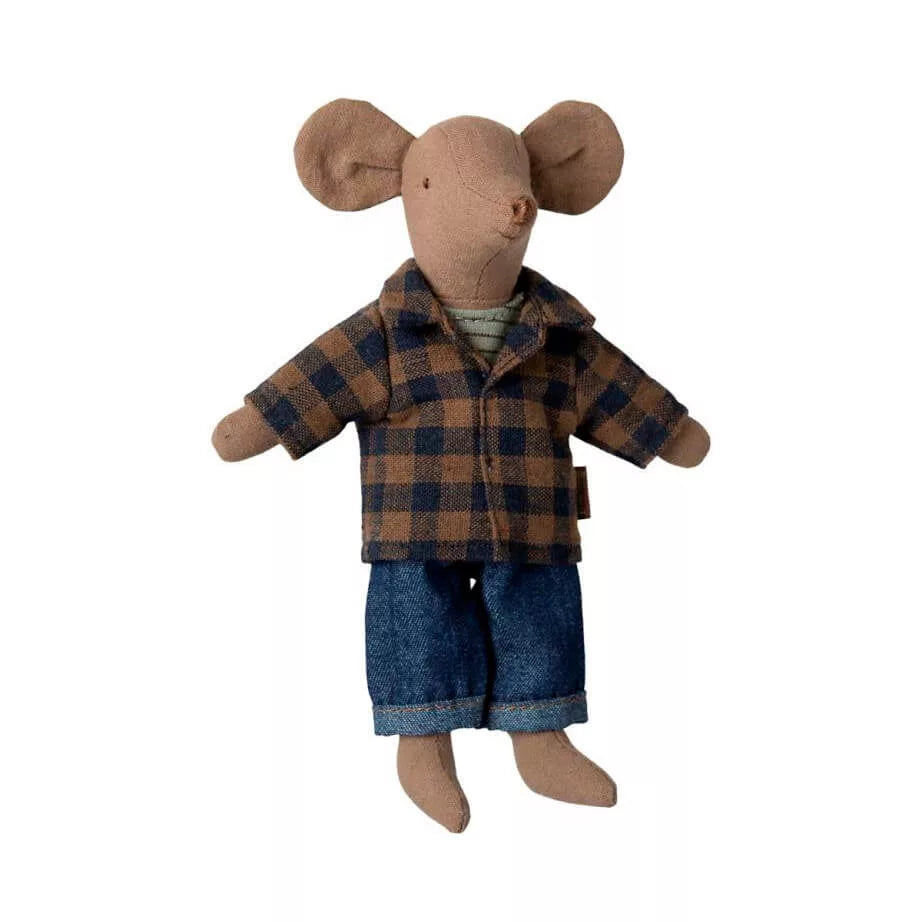 Dad Mouse - Light Brown