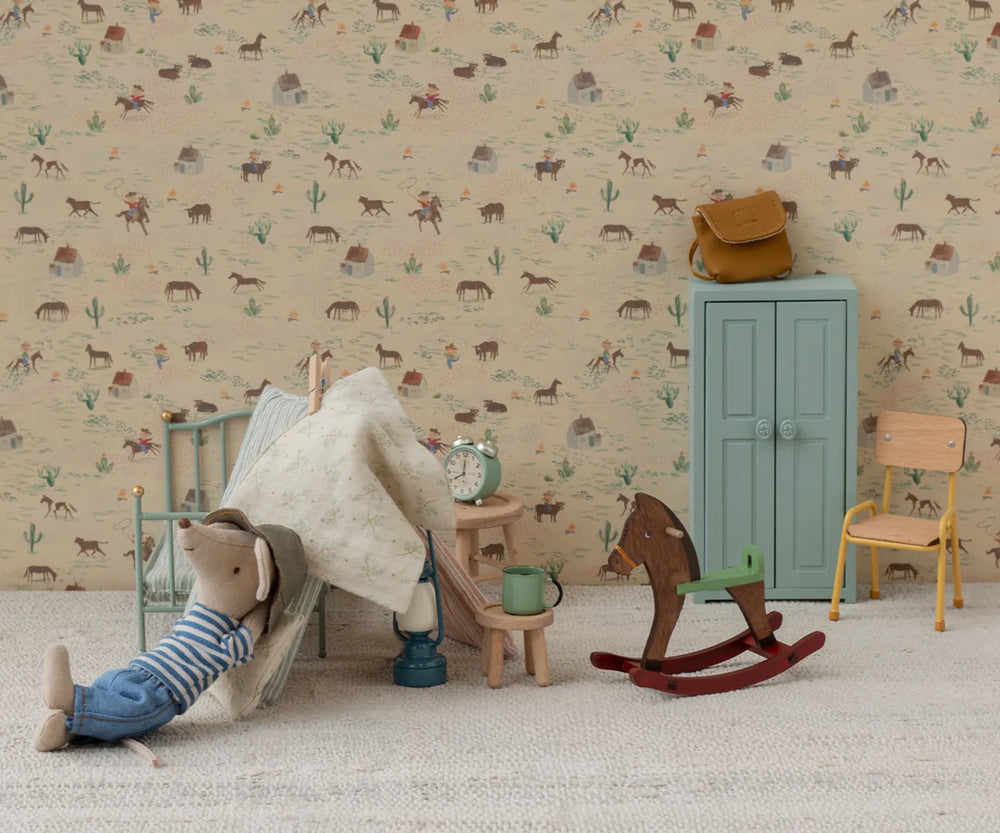Rocking Horse, Mouse - Dark Brown