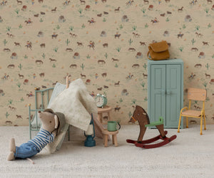 Rocking Horse, Mouse - Dark Brown