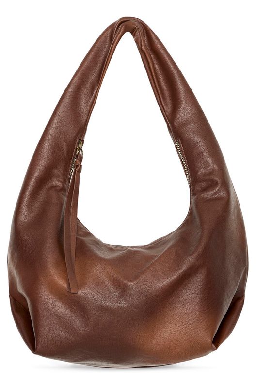 Marina Slouch Shoulder Bag - Coffee Bean