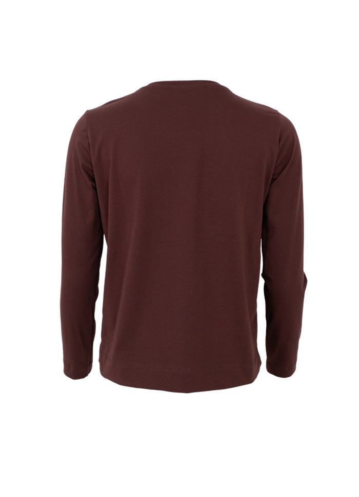 May Long Sleeved Top - Coffee