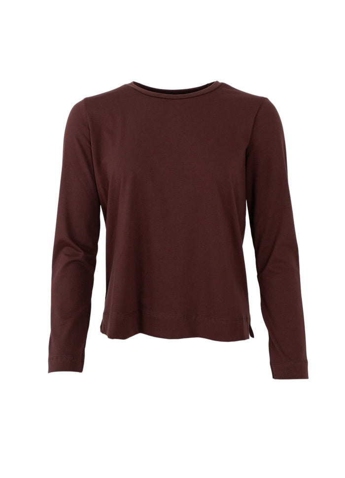 May Long Sleeved Top - Coffee
