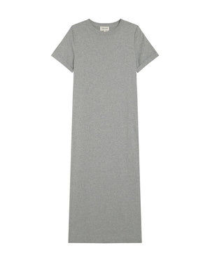 Rosalie Long T-Shirt Dress - Grey