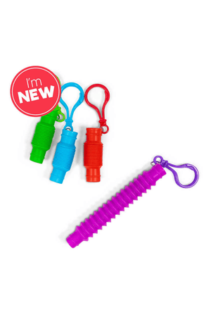 Mini Keychain Pop Tubes - Assorted