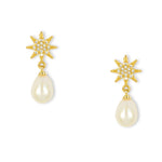 Misha Star Gold Earrings