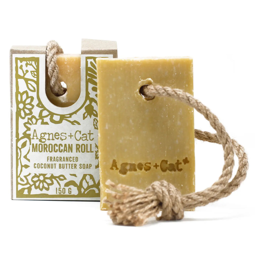 Soap on a Rope - Moroccan Roll  150g