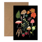 Brie Harrison Greetings Card - Mushrooms and Moss