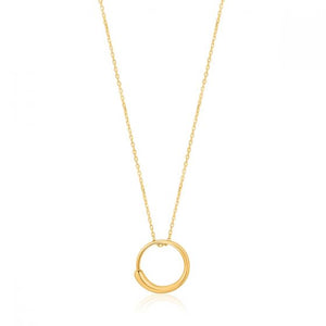 Gold Luxe Circle Necklace