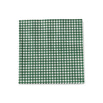 Vichy Green Gingham Print Paper Napkins - Pack of 20