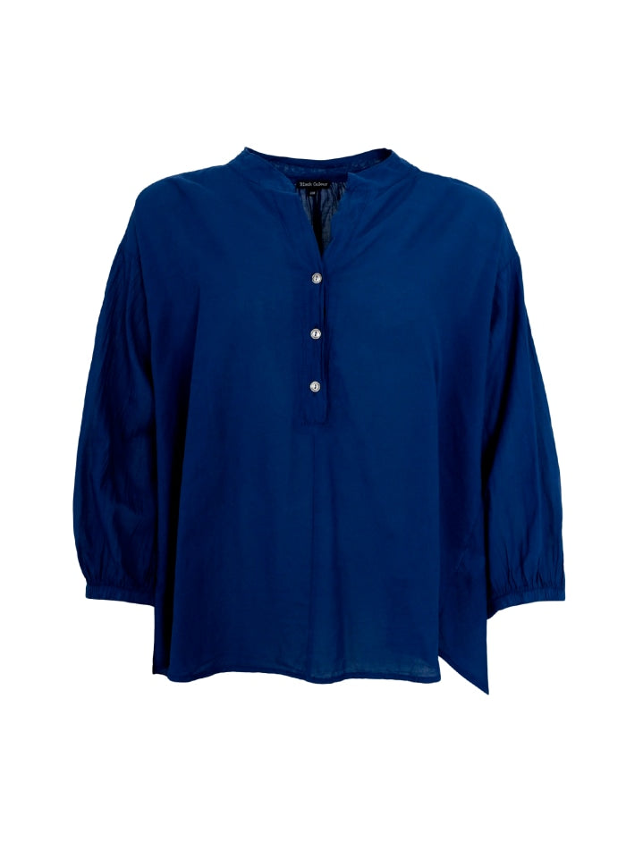 Collie Blouse - Midnight Blue