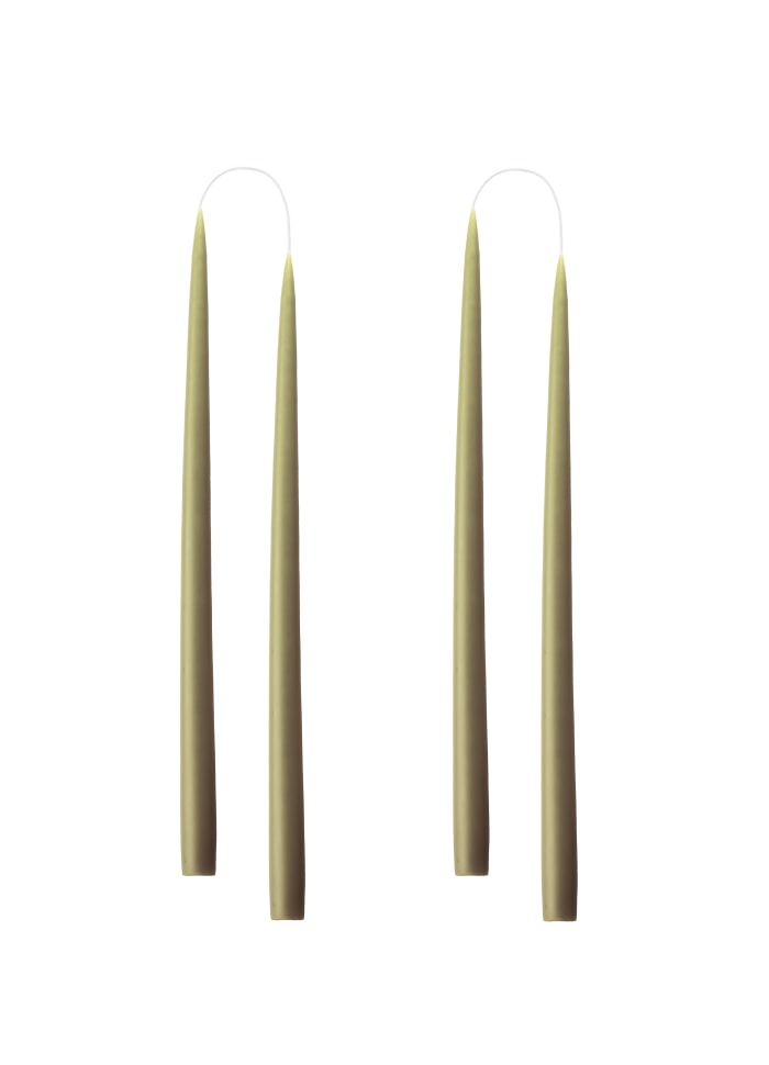 Hand Dipped and Dyed Candle 35cm (Pair)