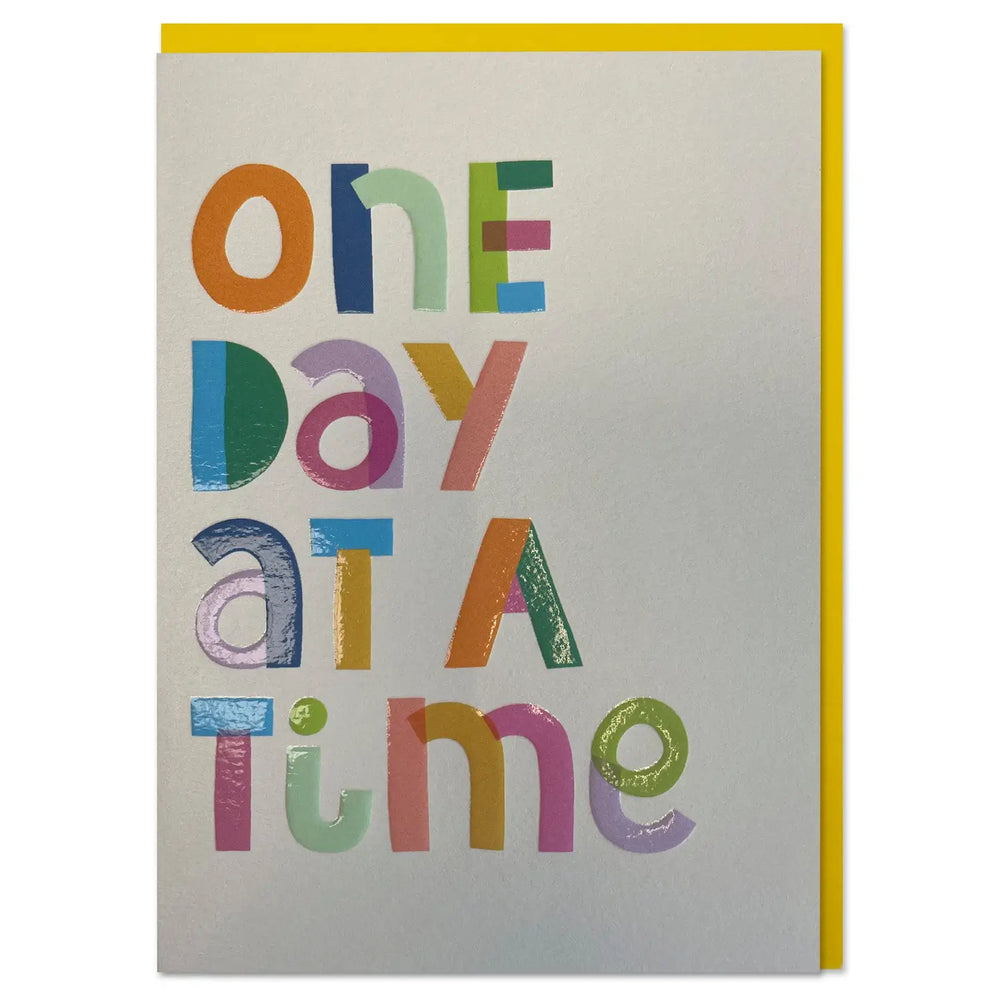 One Day At A Time Card