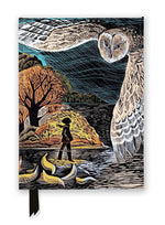 Angela Harding October Owl Foiled Journal A5 (Ruled)